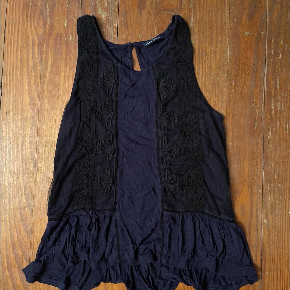 American eagle peplum top
